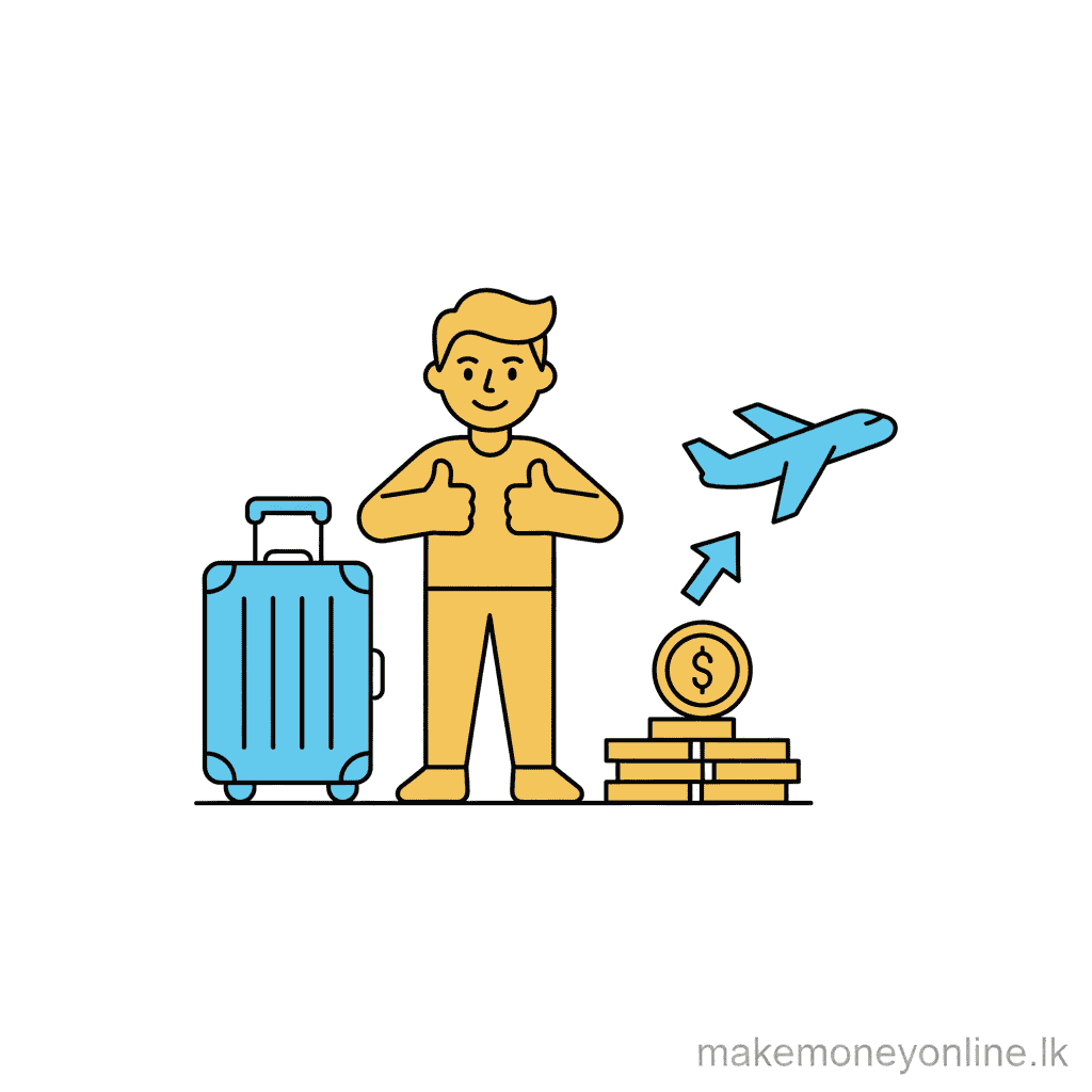 Online Travel Advising in Sri Lanka: Earn LKR 60,000+ Monthly (2026 Guide) Online Travel Advising Income Verdict - Online Travel Advising in Sri Lanka