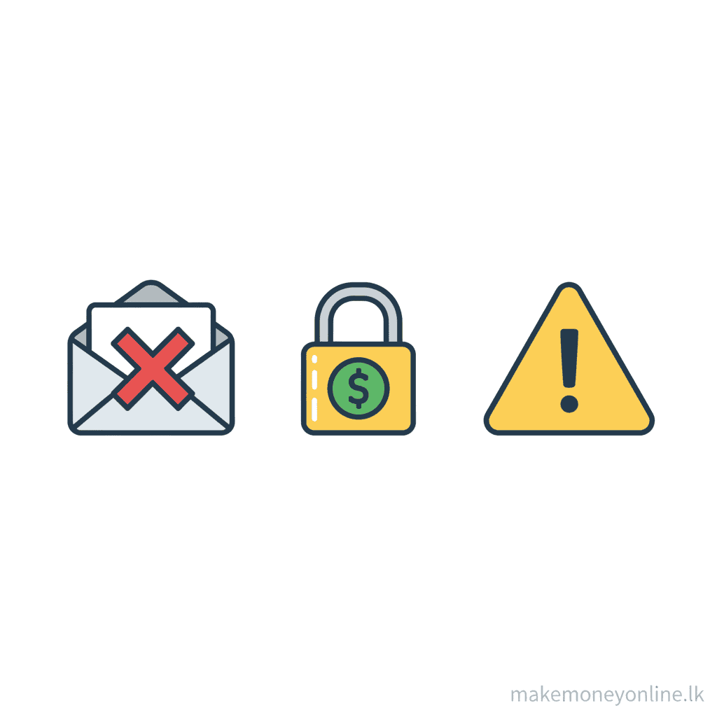 Podcasting in Sri Lanka: Earn LKR 50,000+ Monthly (2026 Guide) Podcasting scam warning signs including fake sponsorship offers and paid distribution schemes