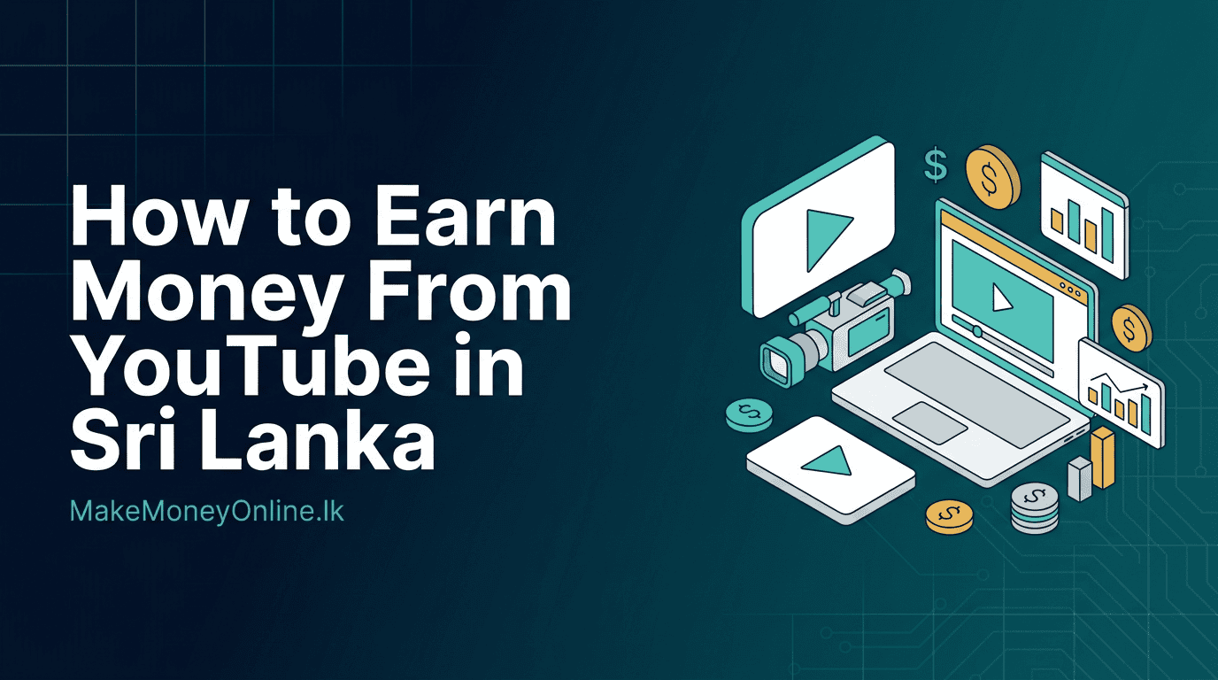 how to earn money from youtube in sri lanka