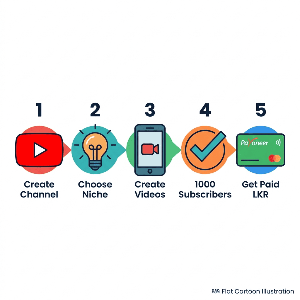 Step by Step Guide to Starting a YouTube Channel in Sri Lanka