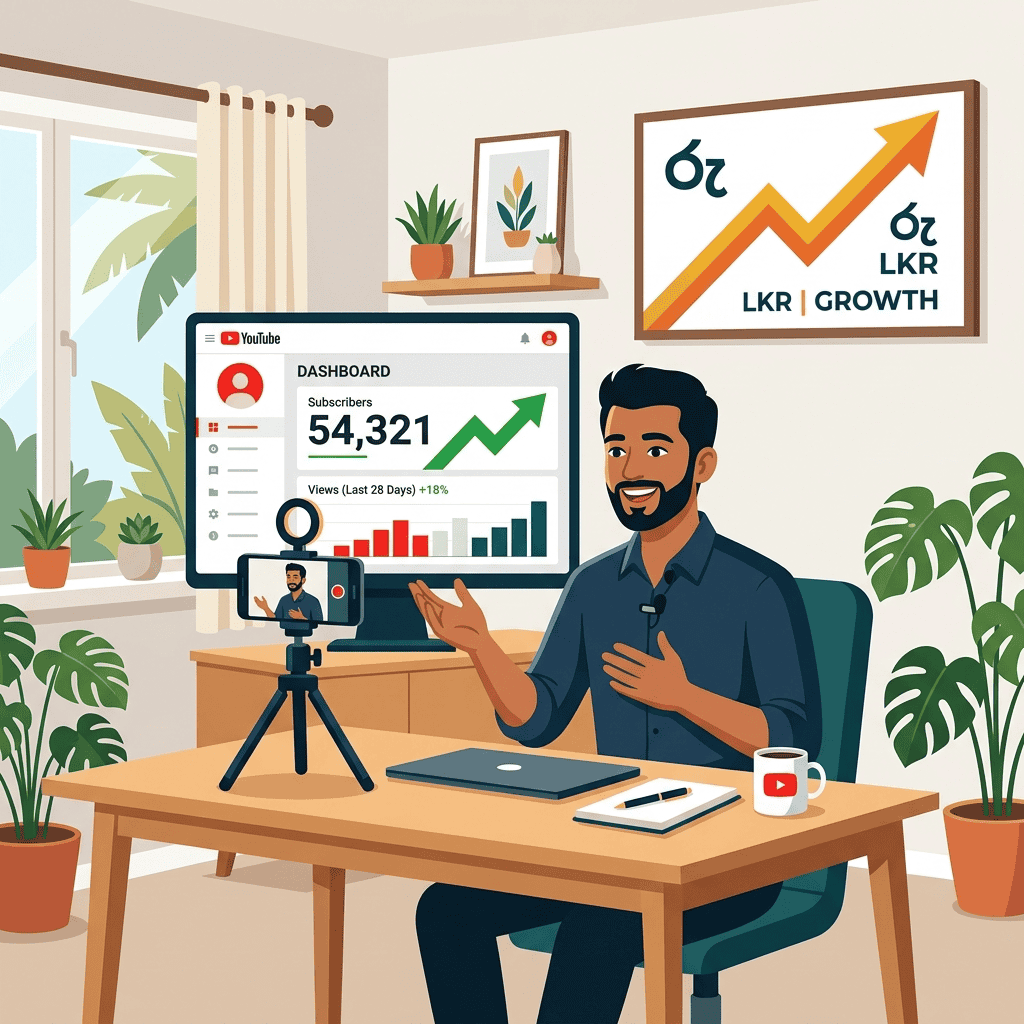 How to Earn Money From YouTube in Sri Lanka - Complete Guide 2026