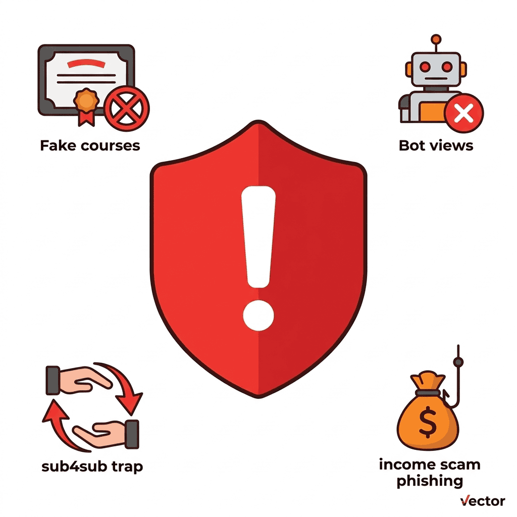 YouTube Scams to Avoid in Sri Lanka - Warning Signs